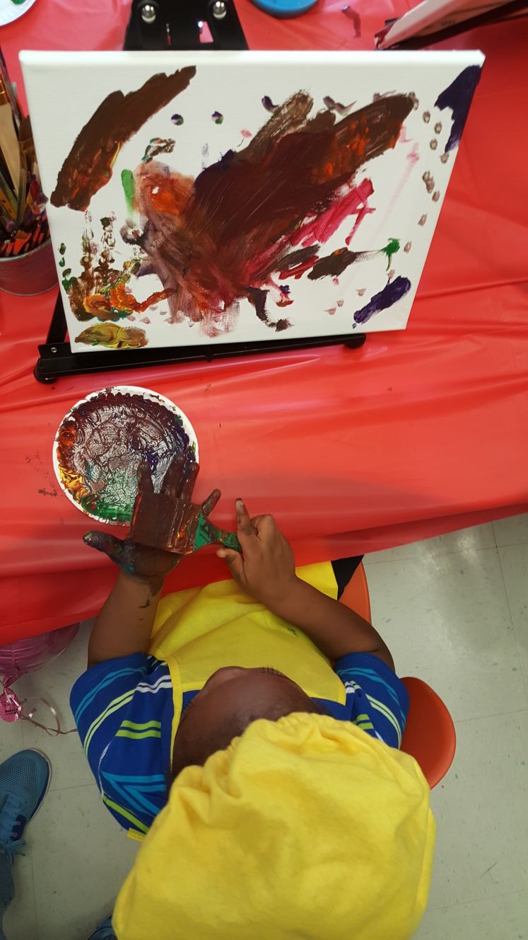 finger painting
