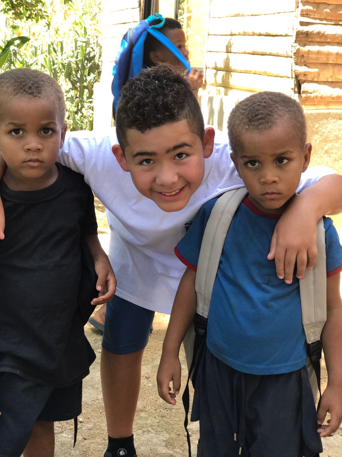 Children smiling