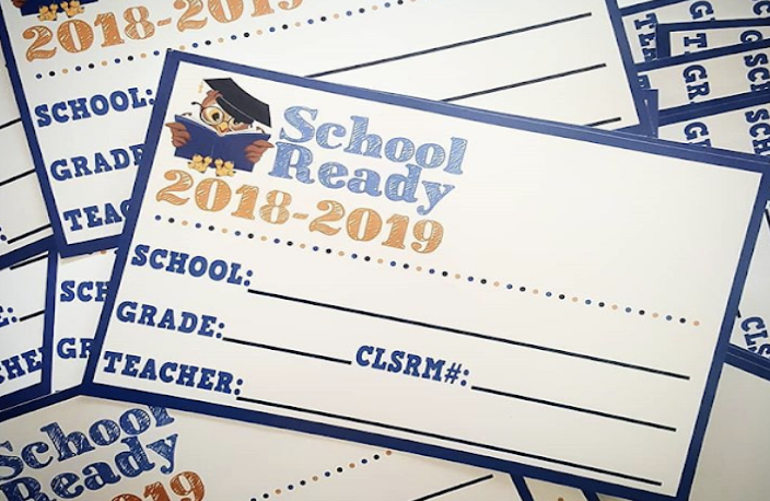 school ready tags